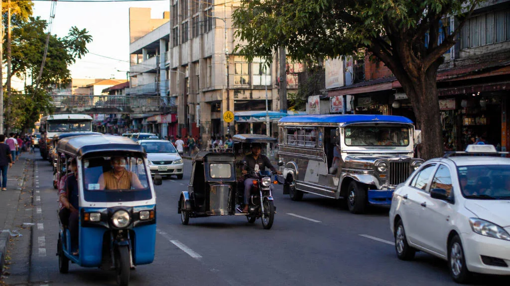 Local transport scene showing how to get around Cagayan de Oro