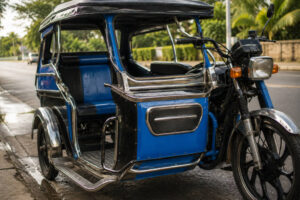 Puerto Princesa tricycle for how to get around Puerto Princesa on short city rides