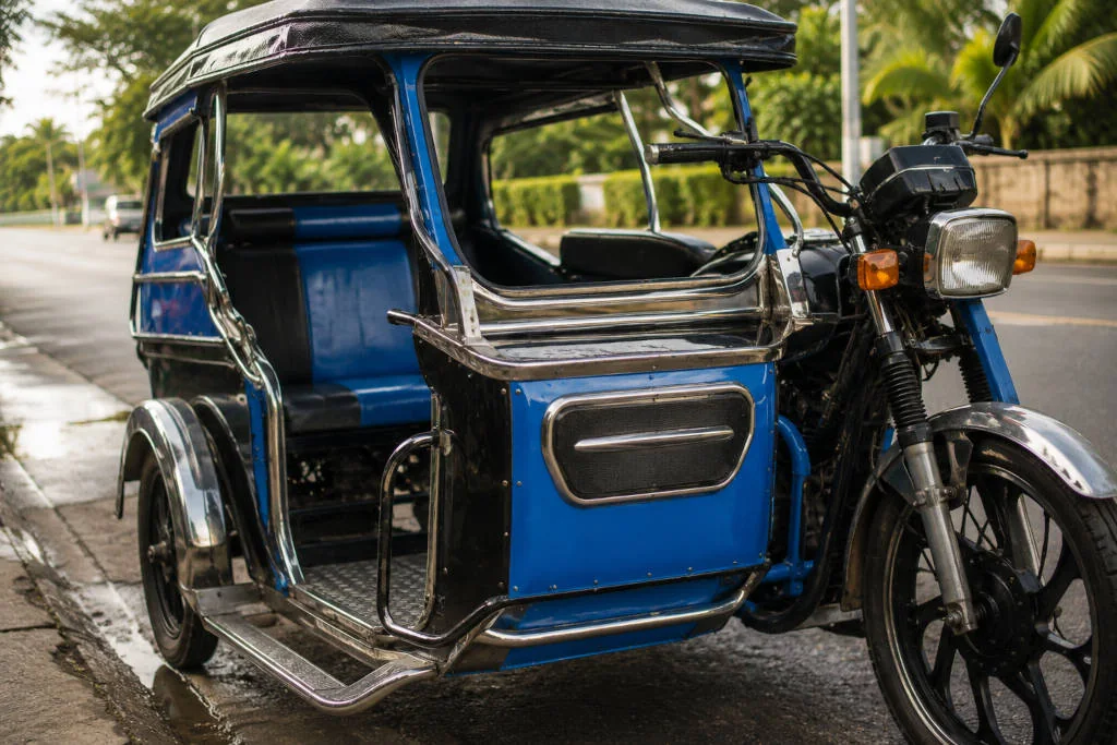 Puerto Princesa tricycle for how to get around Puerto Princesa on short city rides