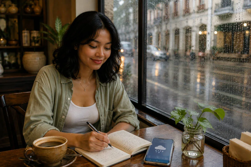 Flexible café planning for Iloilo City rainy season travel