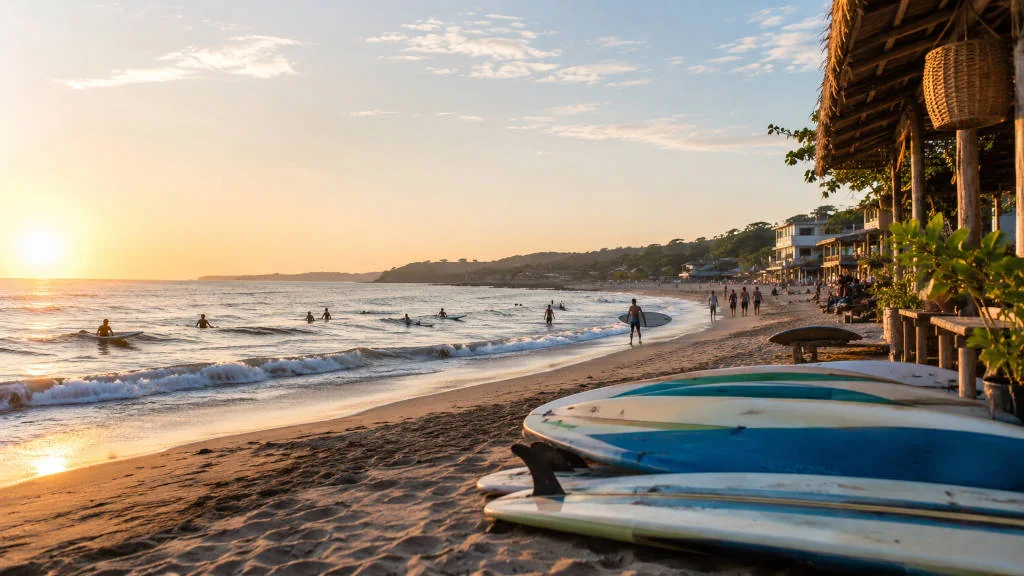 San Juan La Union surfboards on beach scene for a realistic La Union itinerary 4 days