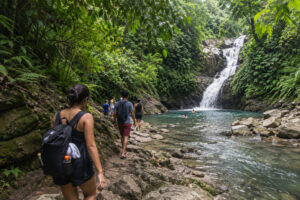 Tangadan Falls nature day option for a La Union itinerary 4 days