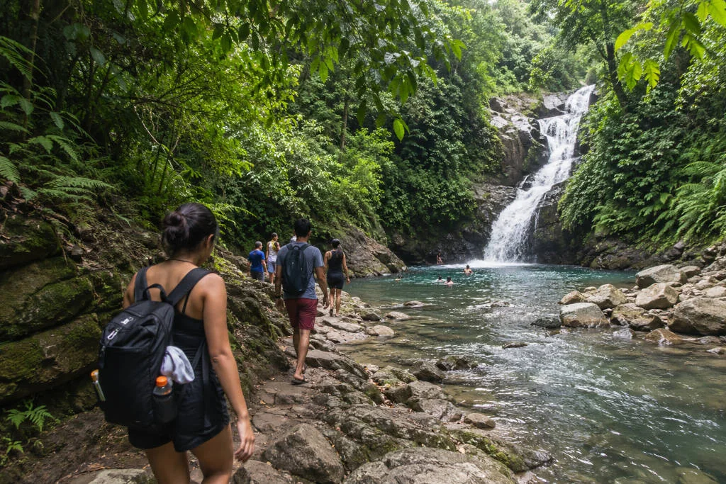 Tangadan Falls nature day option for a La Union itinerary 4 days