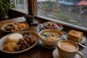 La Union rainy day food trip with warm comfort food