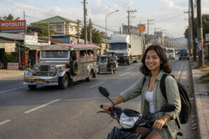 Shared provincial highway conditions on the manila to baguio no expressway route