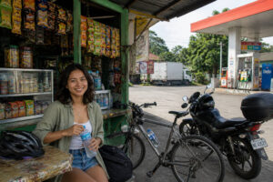 Hydration and rest stop on the manila to baguio no expressway route