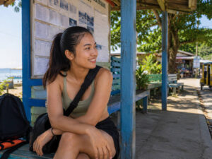 Mika planning a Cebu trip around the oslob whale shark watching entrance fee
