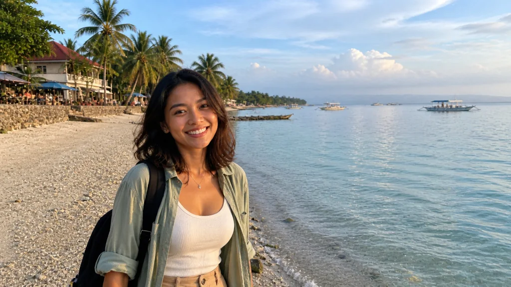 Moalboal beach base for snorkeling and slower travel in a Cebu City vs Moalboal City Base vs Beach Base guide