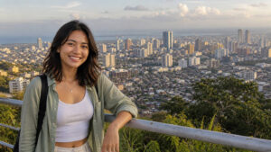 Golden hour view over Cebu City for travelers looking for photography spots in Cebu City