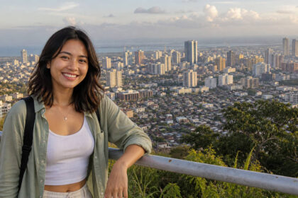 Golden hour view over Cebu City for travelers looking for photography spots in Cebu City