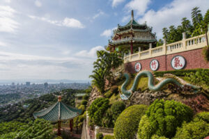 Cebu Taoist Temple view and architecture for photography spots in Cebu City