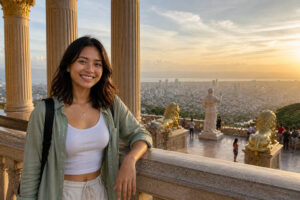 Temple of Leah photo spot with Cebu City views for photography spots in Cebu City
