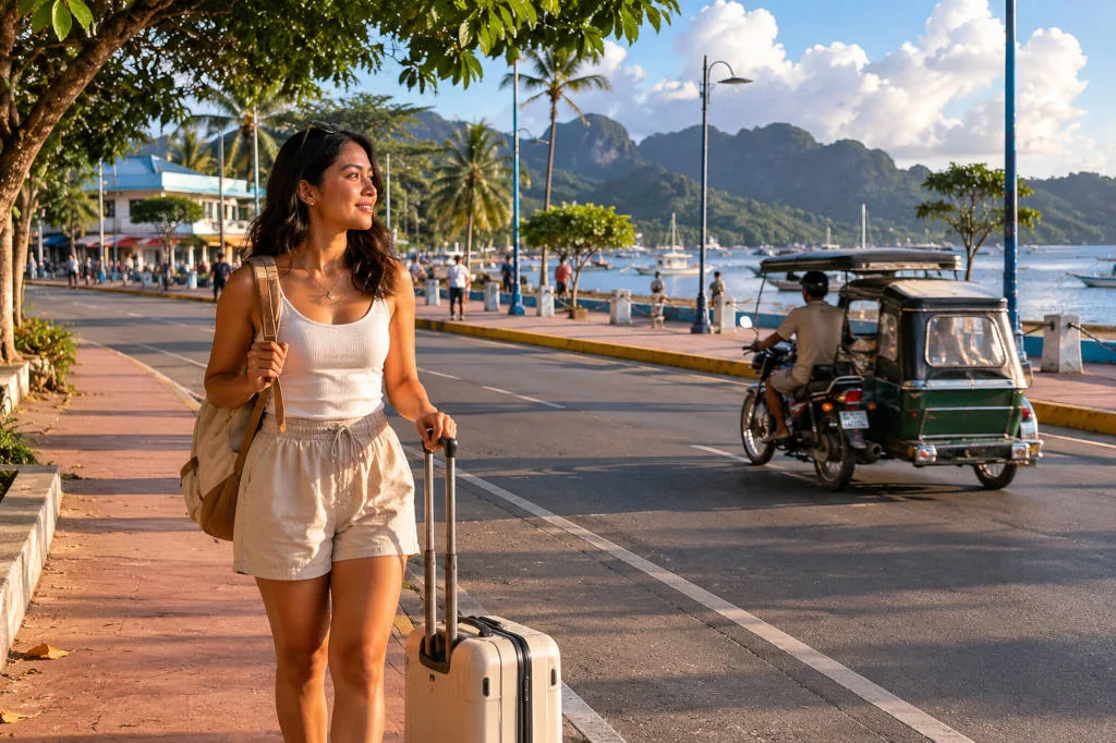 Easy first day in a Puerto Princesa itinerary 7 days plan before starting tours