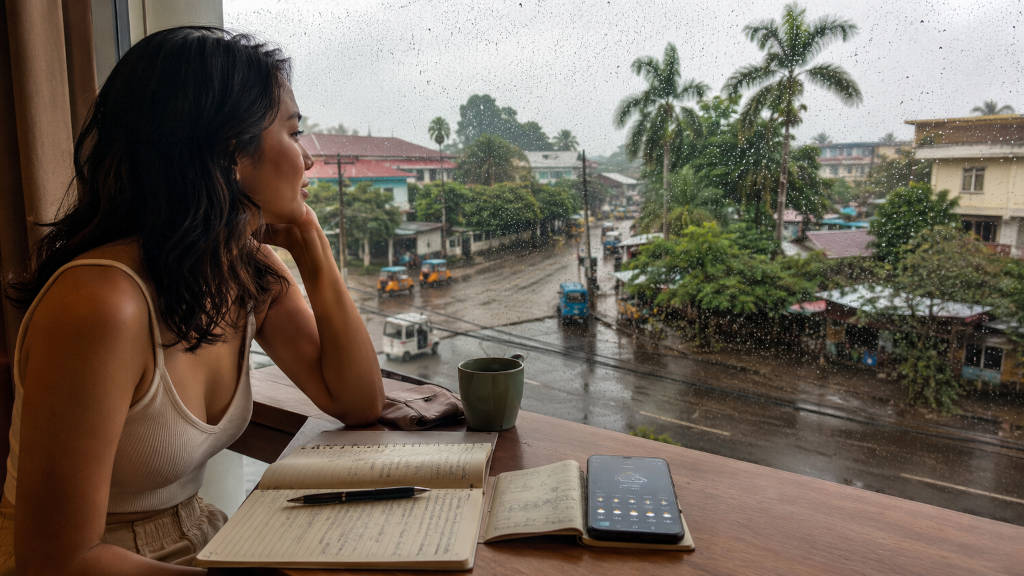 Puerto Princesa rainy day backup plan with indoor stops and food trips