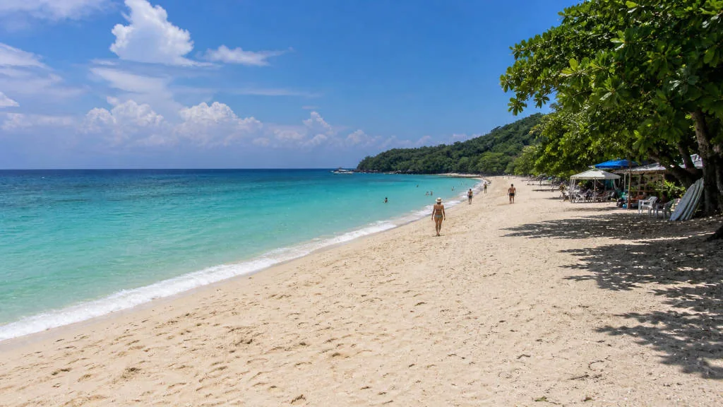 Quiet Puka Beach stop for low-effort day trips from Boracay