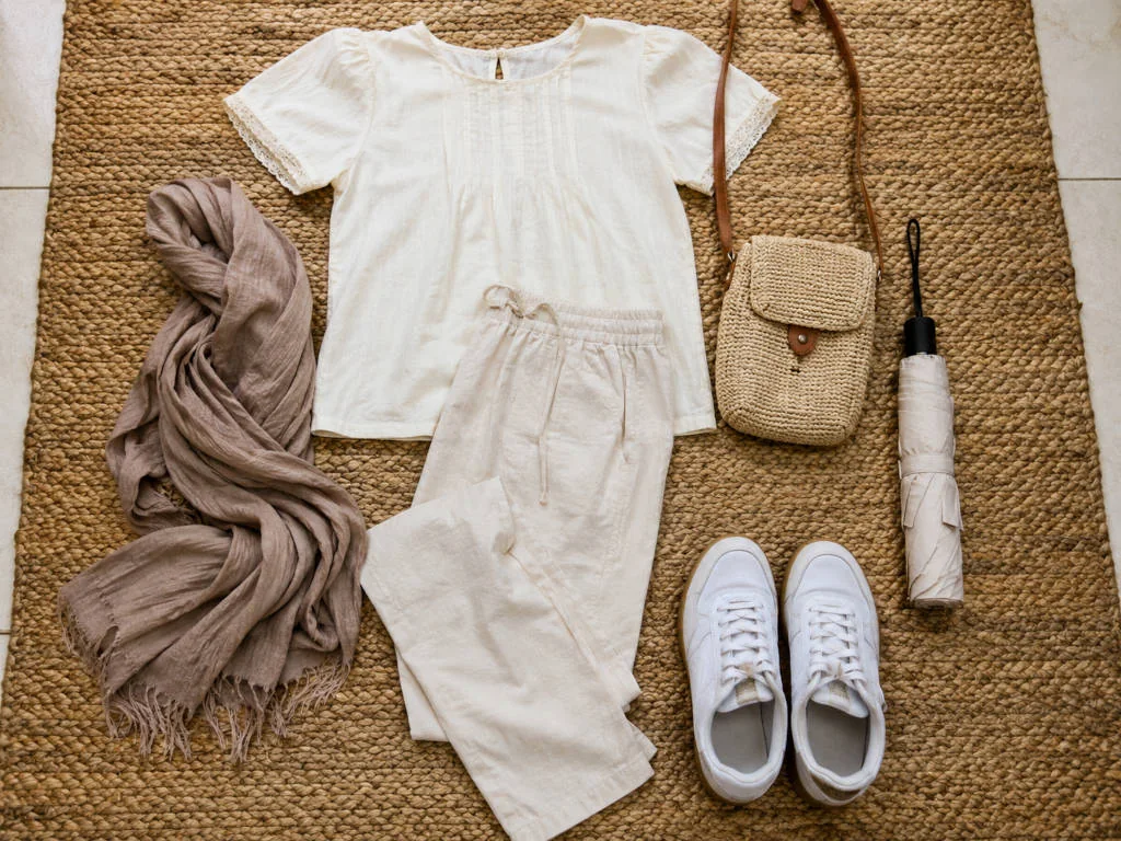 Modest outfit idea for visiting Simala Shrine in Cebu