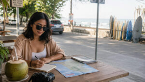 solo travel La Union planning scene near San Juan in daylight