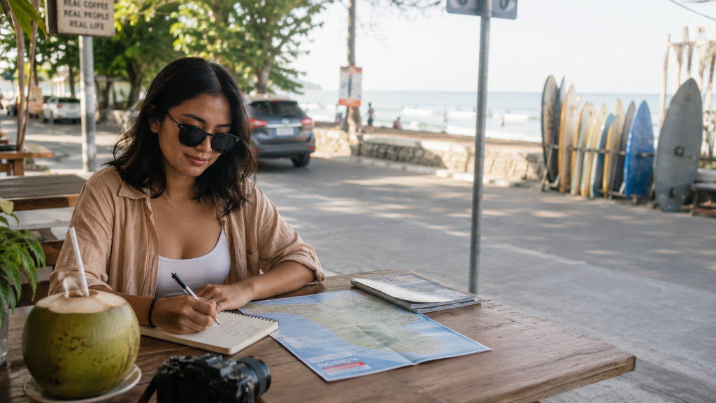 solo travel La Union planning scene near San Juan in daylight