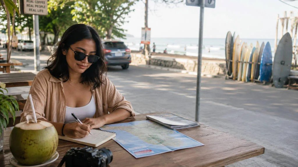 solo travel La Union planning scene near San Juan in daylight
