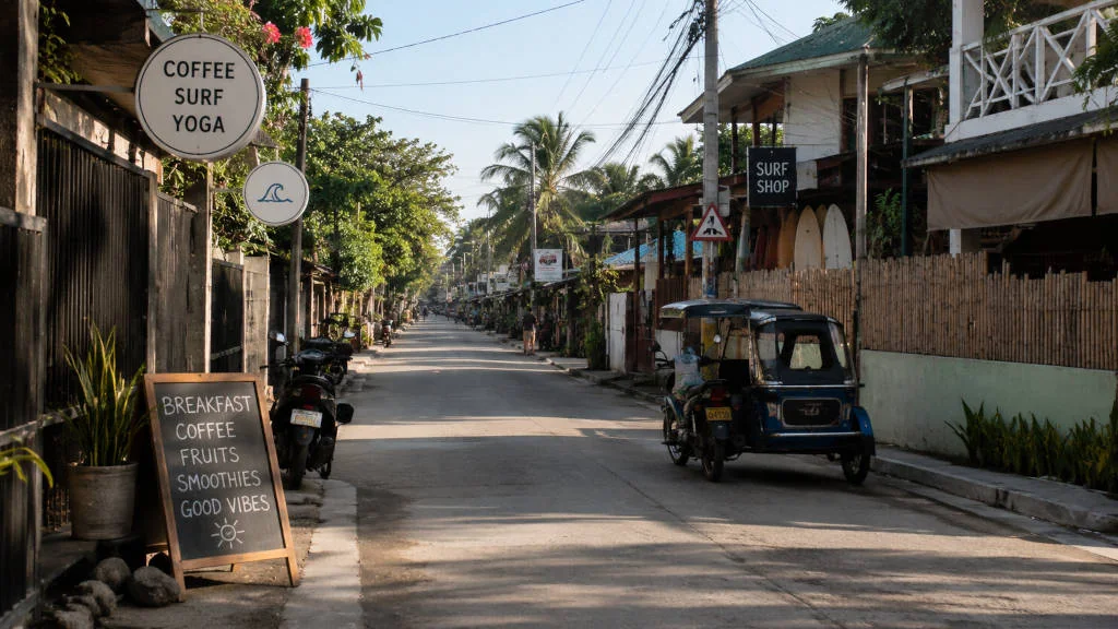 solo travel La Union base in San Juan near food and stays