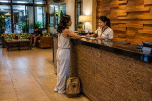 Solo travel Puerto Princesa accommodation check-in near a convenient city area
