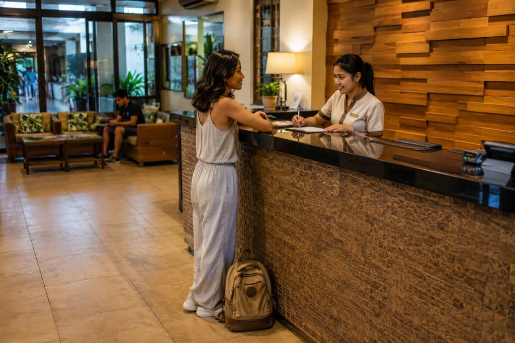 Solo travel Puerto Princesa accommodation check-in near a convenient city area