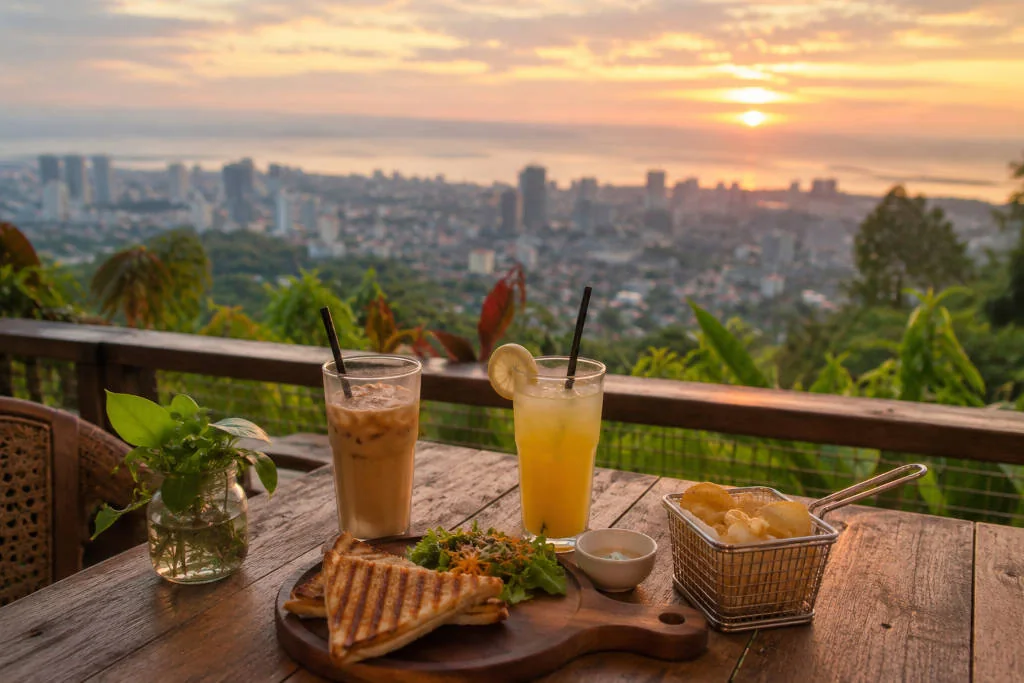 Sunset spots in Cebu City with a relaxed Busay cafe view
