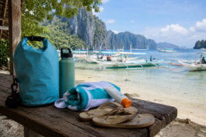 Simple boat day essentials for things to do in El Nido