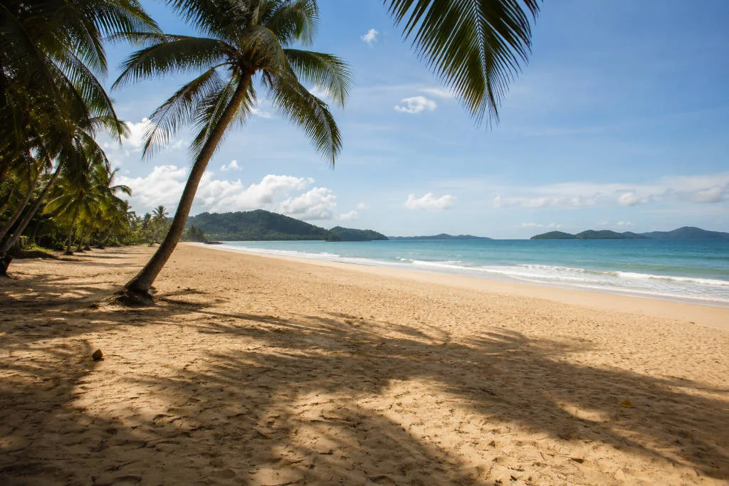 Relaxed Nacpan Beach day for things to do in El Nido