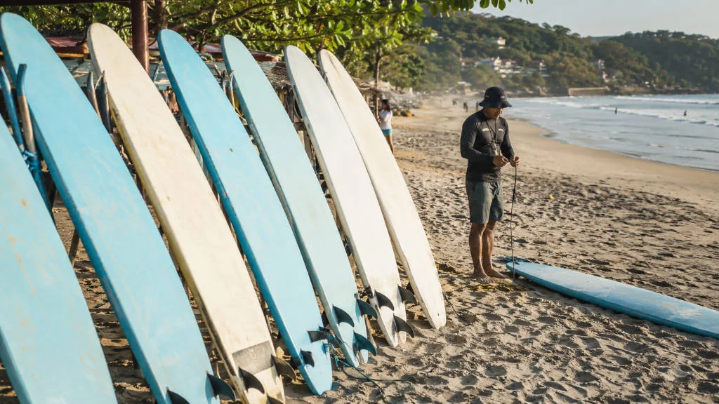 Beginner surfing activity in San Juan for things to do in La Union