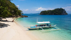 Honda Bay island hopping as one of the classic things to do in Puerto Princesa