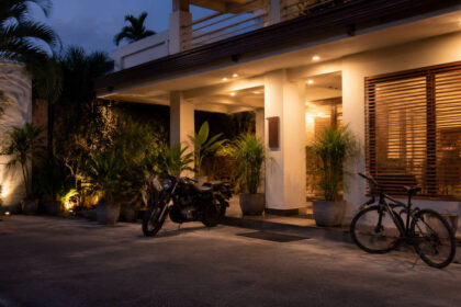 Where to stay in Subic for riders with visible secure parking near the entrance