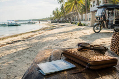 Bantayan Island travel budget planning on a white-sand beach
