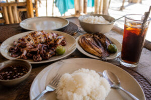 Food budget for a Bantayan Island travel budget