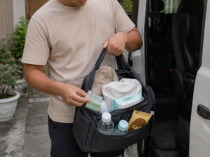 Day bag essentials for Bohol countryside with kids