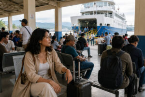 Ferry terminal waiting area for Cagayan de Oro to Cebu City travel
