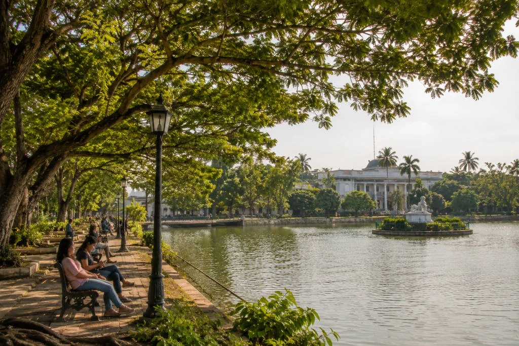 Capitol Park and Lagoon rest stop in a Bacolod itinerary 3 days