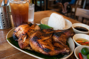 Chicken inasal food stop during a Bacolod itinerary 3 days