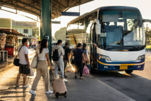 Bus transfer option from Clark to La Union via Dau Bus Terminal