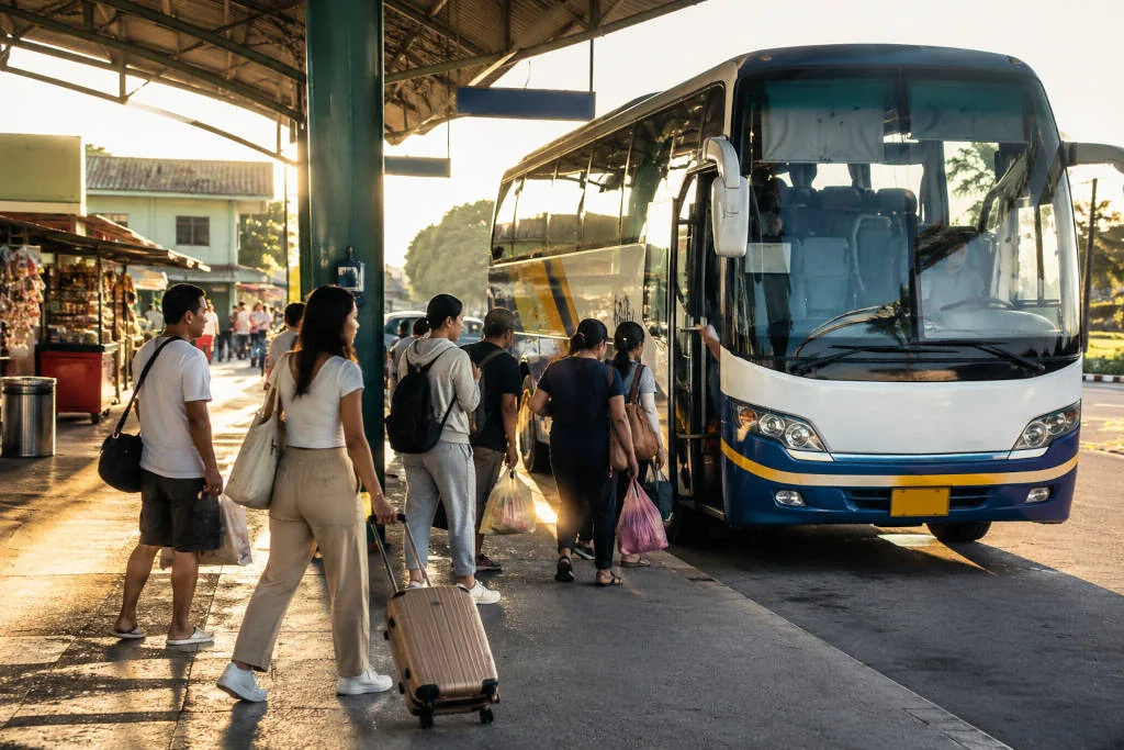 Bus transfer option from Clark to La Union via Dau Bus Terminal