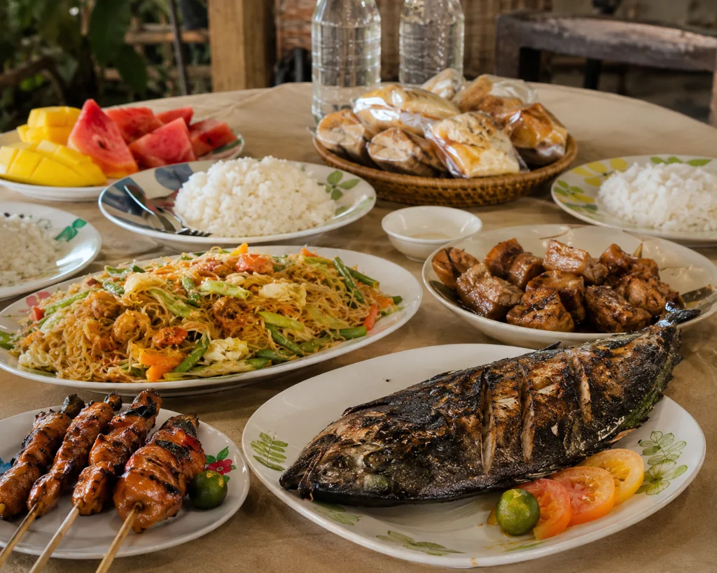 Philippines budget travel report food budget for local meals and casual dining