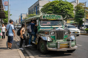 Bacolod jeepney for how to get around Bacolod on a budget