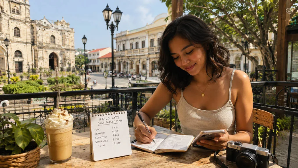 Iloilo City travel budget planning with heritage streets and daily cost notes