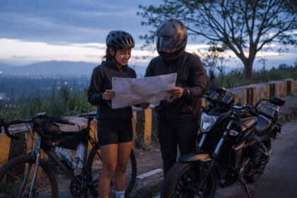 Manila to Tagaytay No Expressway Route for Cyclists and Sub-400cc Motorcycles Cyclist and small motorcycle rider planning a manila to tagaytay no expressway route before departure