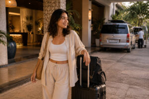 Mika after a low-stress Puerto Princesa Airport to city center transfer