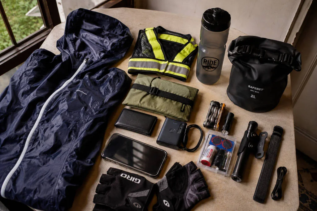 Rain and safety gear for a manila to tagaytay no expressway route