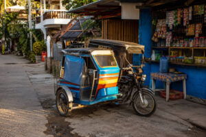 Philippines budget travel report tricycle and local transport costs